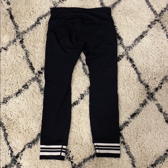 7/8 Leggings with striped ankle - Picture 2 of 5